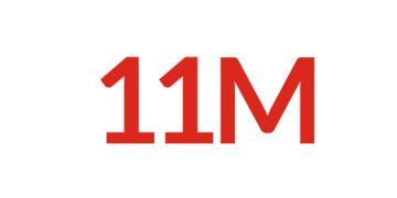 A graphic showing 11 million as in the number of children in america living in poverty. A graphic showing 11 million as in the number of children in america living in poverty.