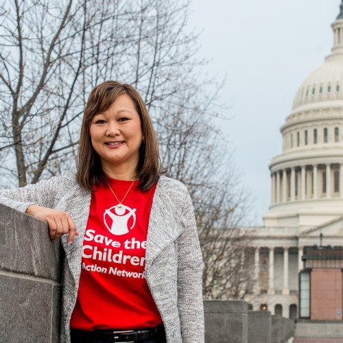 2017 Save the Children Advocacy Summit advocate Kelly Walker in Washington DC. Photo Credit Susan Warner/Save the Children 2017. 2017 Save the Children Advocacy Summit advocate Kelly Walker in Washington DC. Photo Credit Susan Warner/Save the Children 2017.